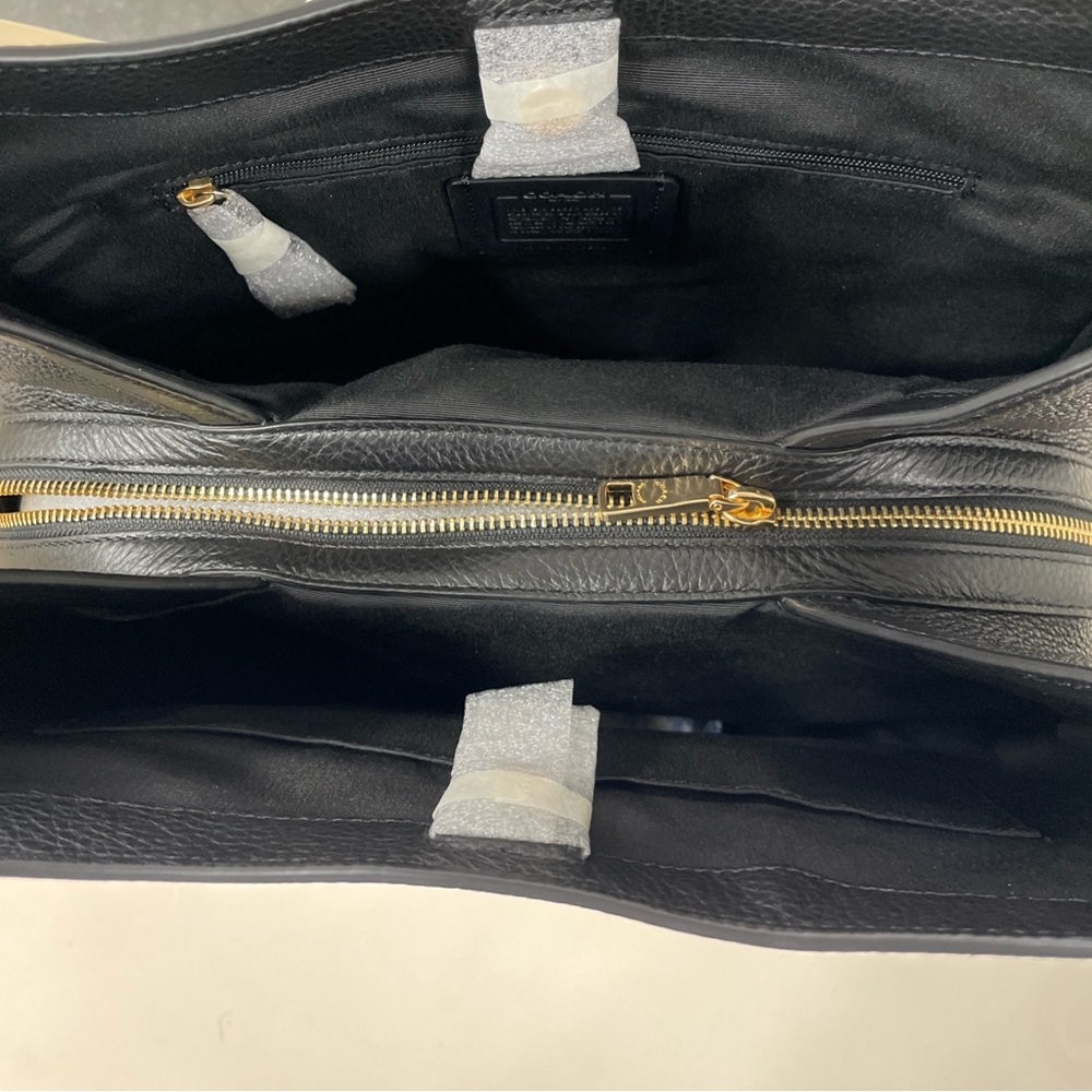Coach Black Leather Hobo Bag - Picture 10 of 13